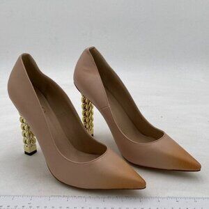 Women Classic Pointed Toe Pumps Stiletto High Heels Slip On Gradient Fashion